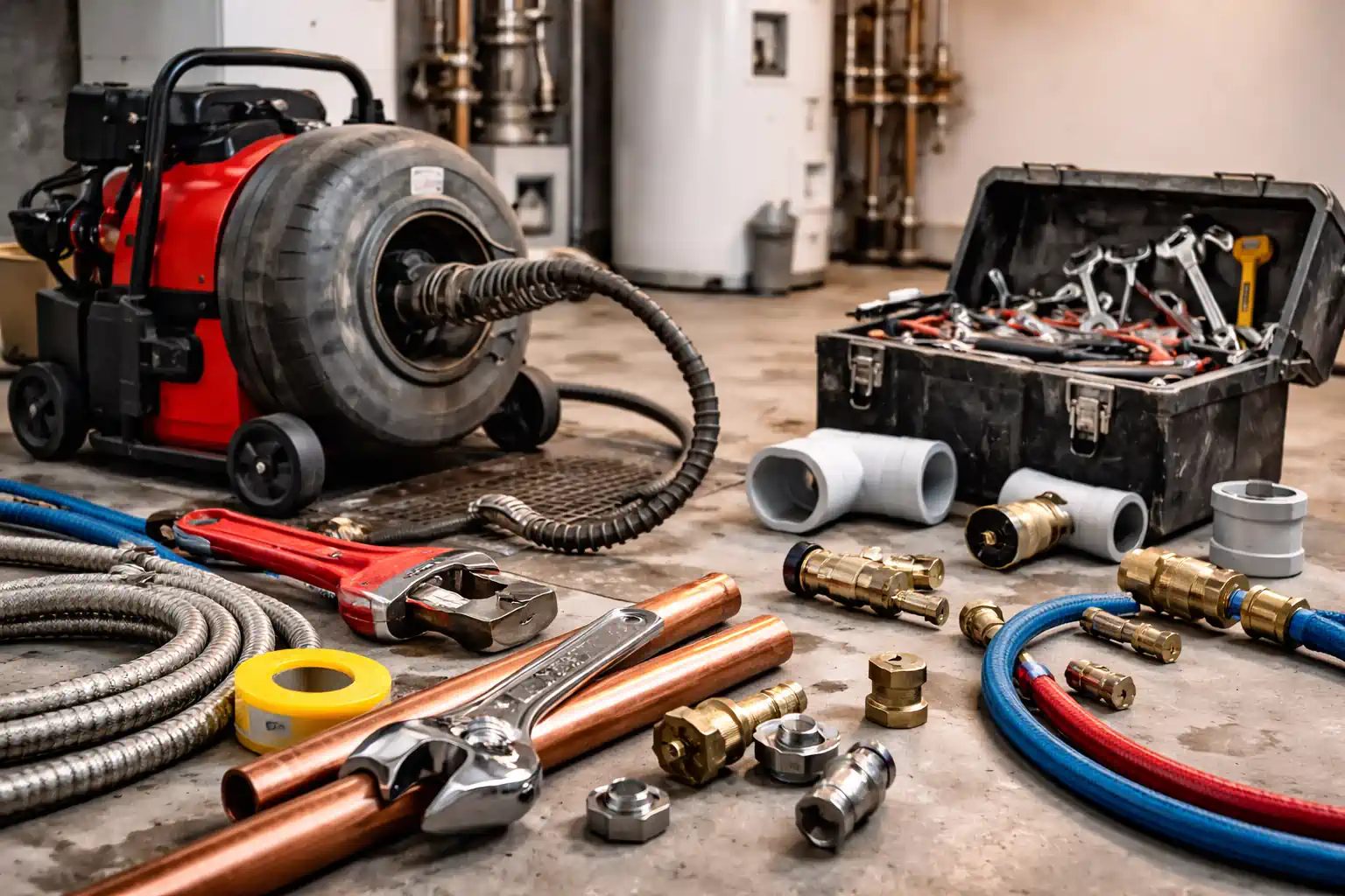 Professional plumbing services in Lakewood Ohio including drain cleaning water heaters and pipe repair